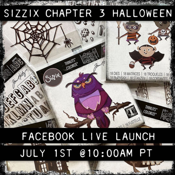 igirlzoe: Tim Holtz sizzix chapter 3 dies halloween