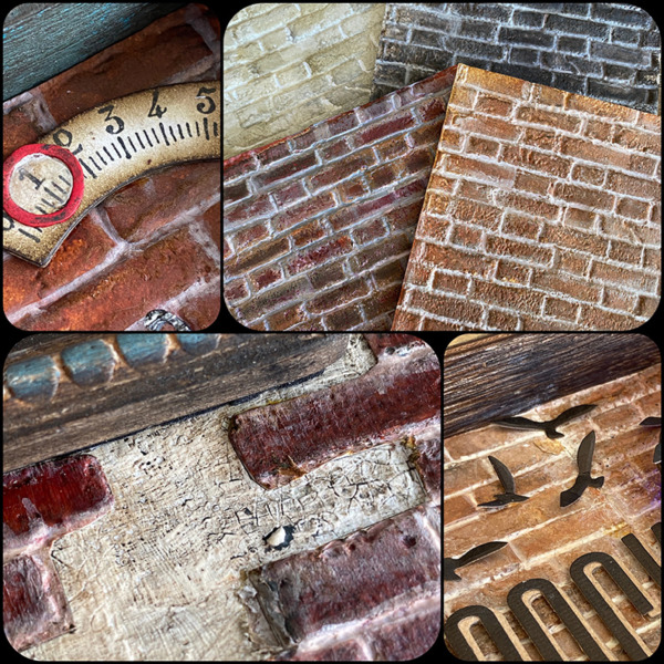 igirlzoe: tim holtz sizzix brickwork 3D embossing folder 664259