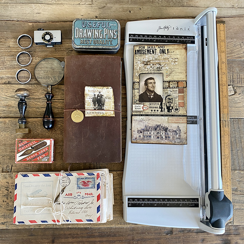 Tim Holtz/Tonic Rotary Media Trimmer - Unboxing and First