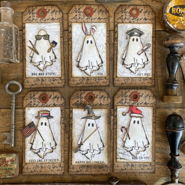 igirlzoe: tim holtz stampers anonymous halloween