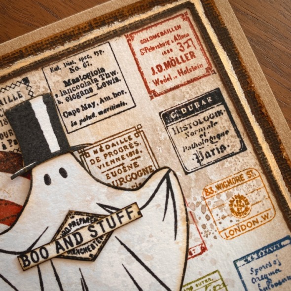 igirlzoe: tim holtz stampers anonymous halloween