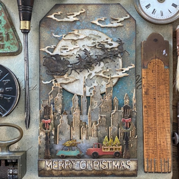 igirlzoe: tim holtz sizzix christmas vault collection 2024